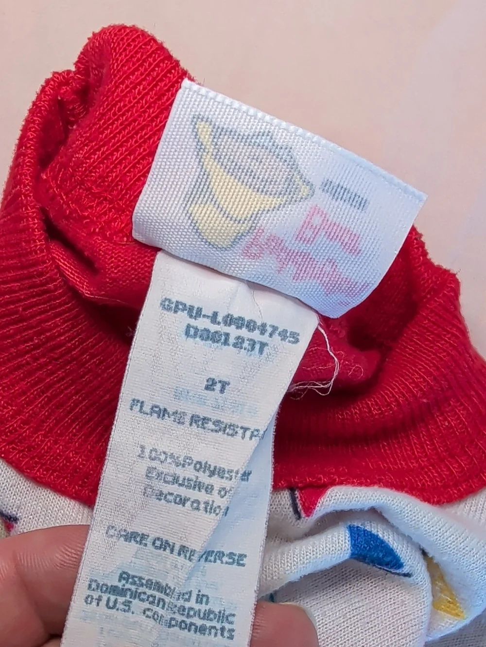 90s Vintage Paddington Bear Pajama Shirt Size 2T